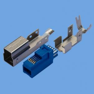 KLS1-148 B Male Solder USB 3.0 ချိတ်ဆက်ကိရိယာ KLS1-148